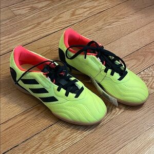 Adidas Kids Sneakers - Copa Sense.3 Neon Yellow, Orange and Black, Size 2